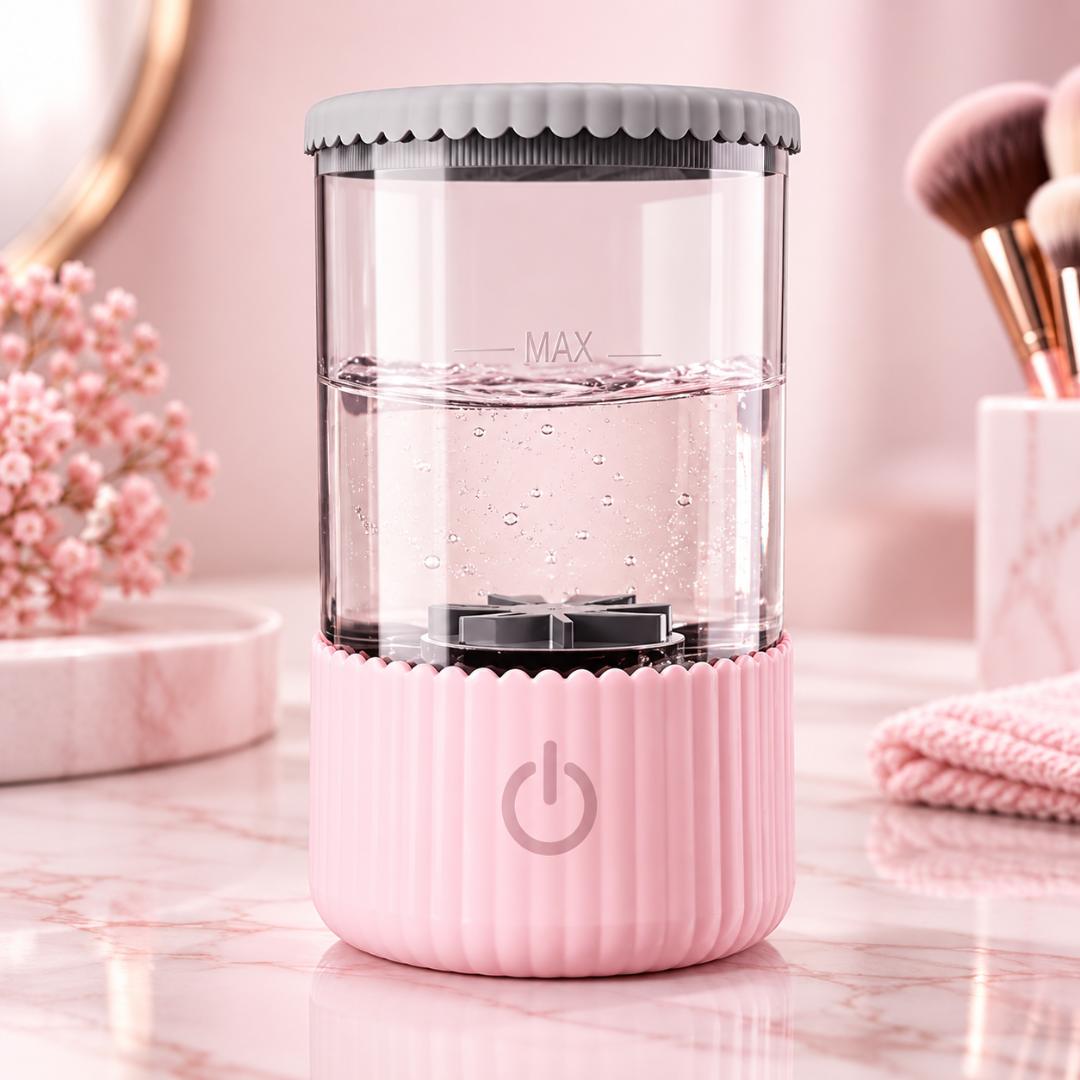 Automatic Makeup Brush Cleaner | Pristine Professional Results in 60 Seconds — Clinically Proven Effective