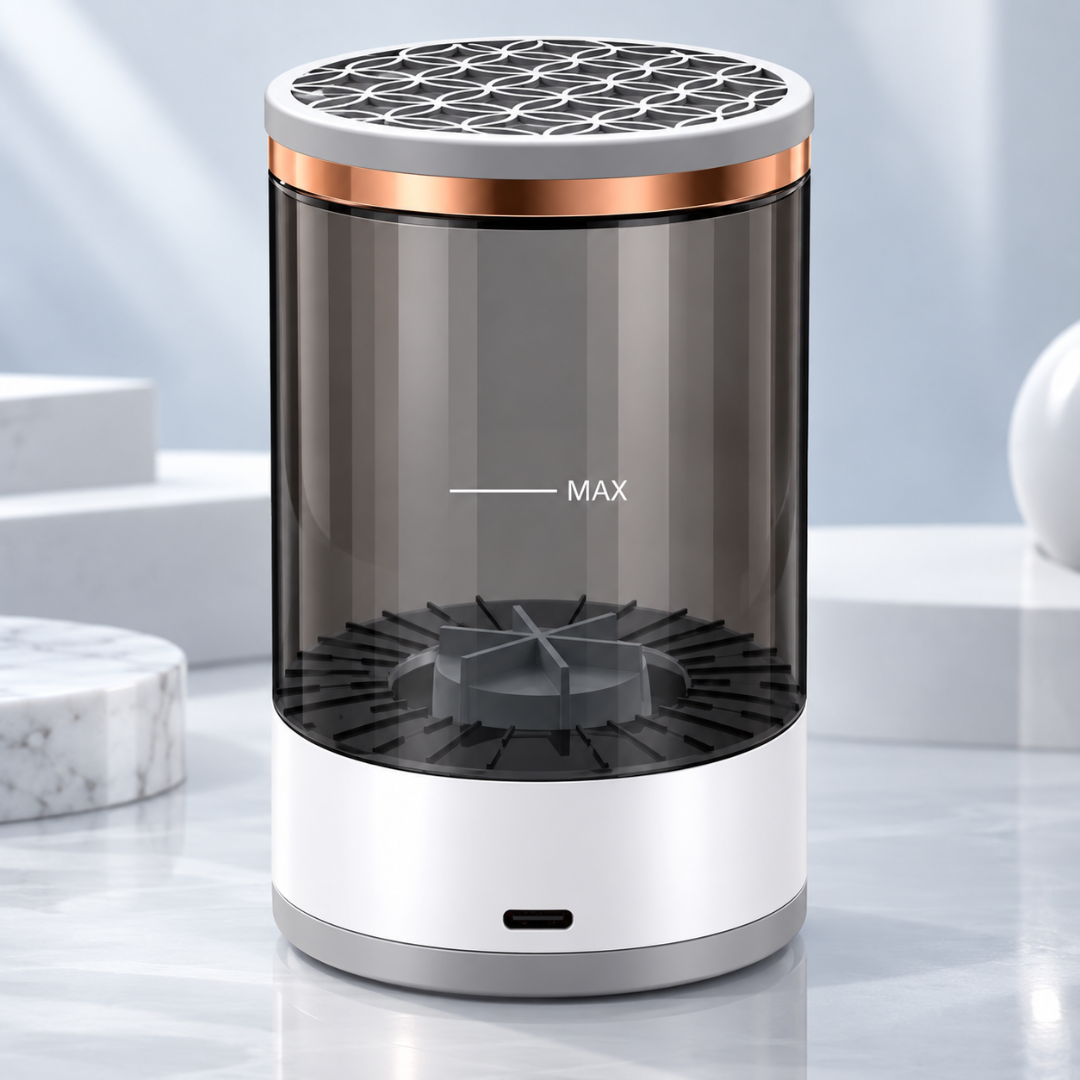 Electric Makeup Brush Cleaner | Restore Your Brush Investment in Seconds — Professional-Grade Technology