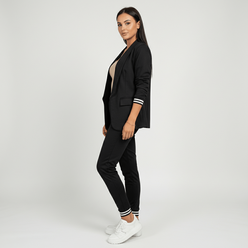 Aida Two Piece Set Blazer and Tapered Pants for Women