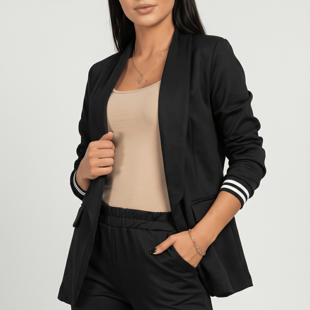 Aida Two Piece Set Blazer and Tapered Pants for Women