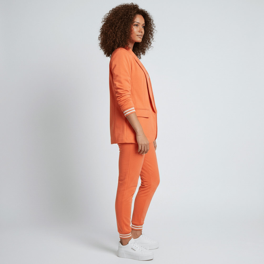Aida Two Piece Set Blazer and Tapered Pants for Women