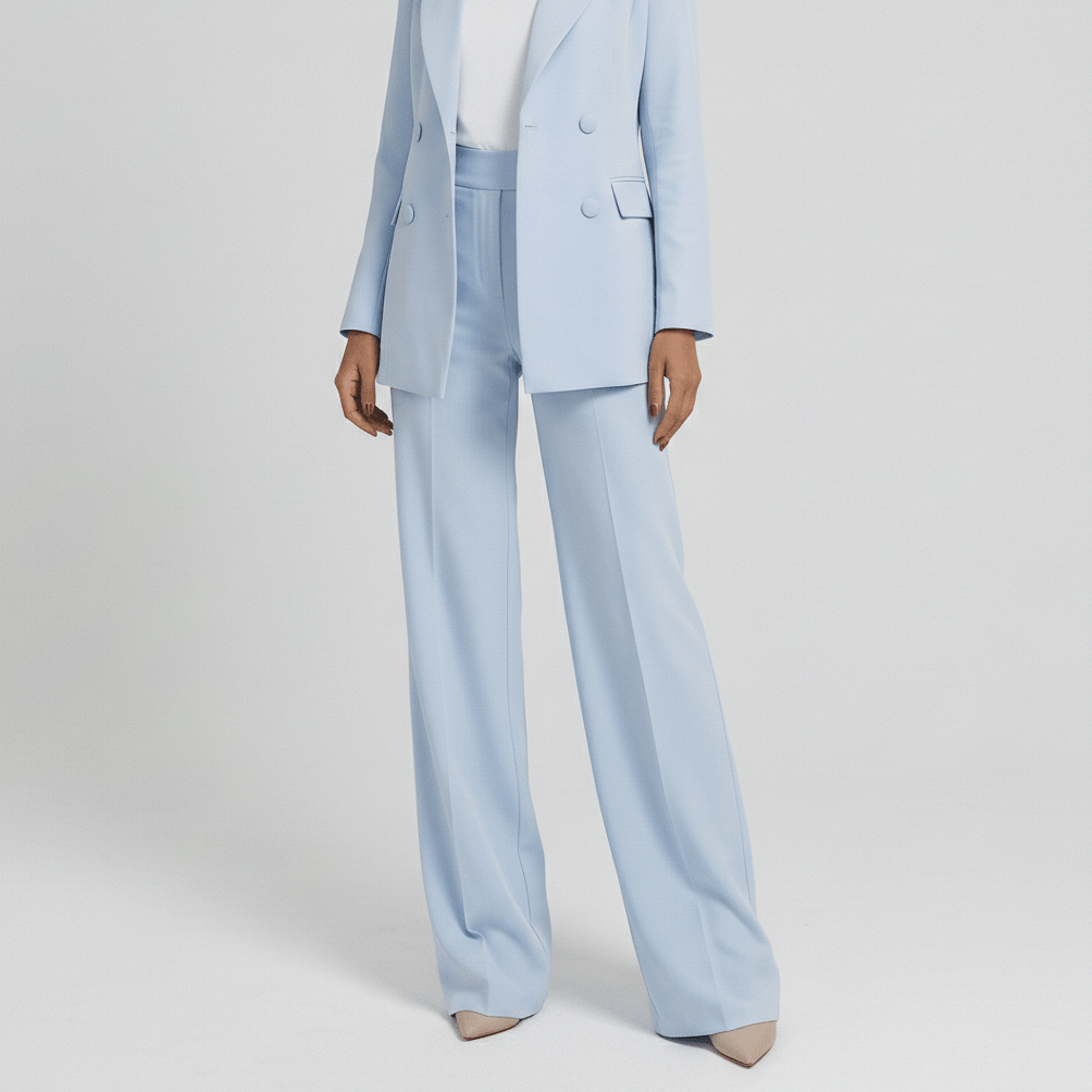 Tracy Two Piece Set Blazer and High Waist Wide Leg Pants