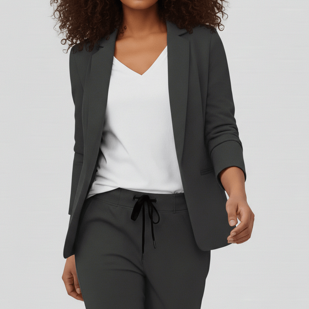 Zoya Two Piece Set Blazer and Jogger Pants for Women