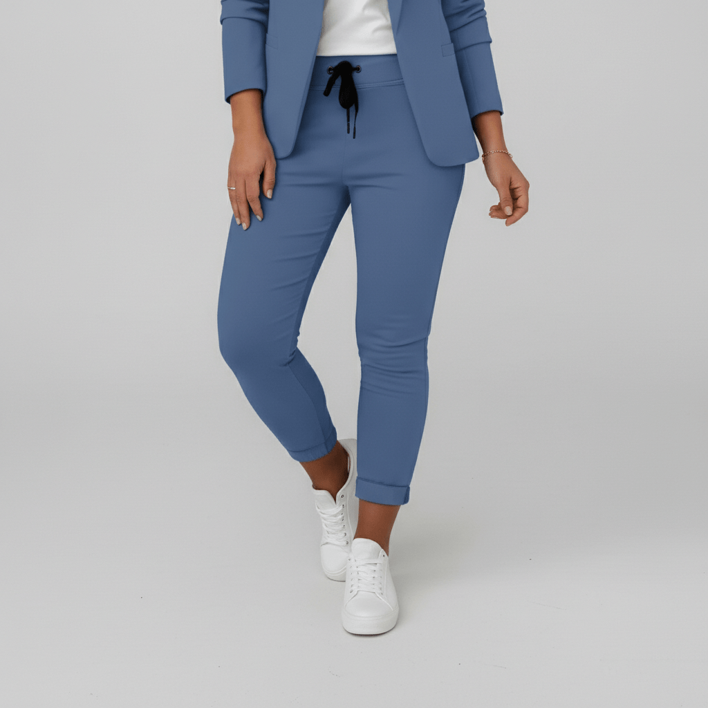 Zoya Two Piece Set Blazer and Jogger Pants for Women