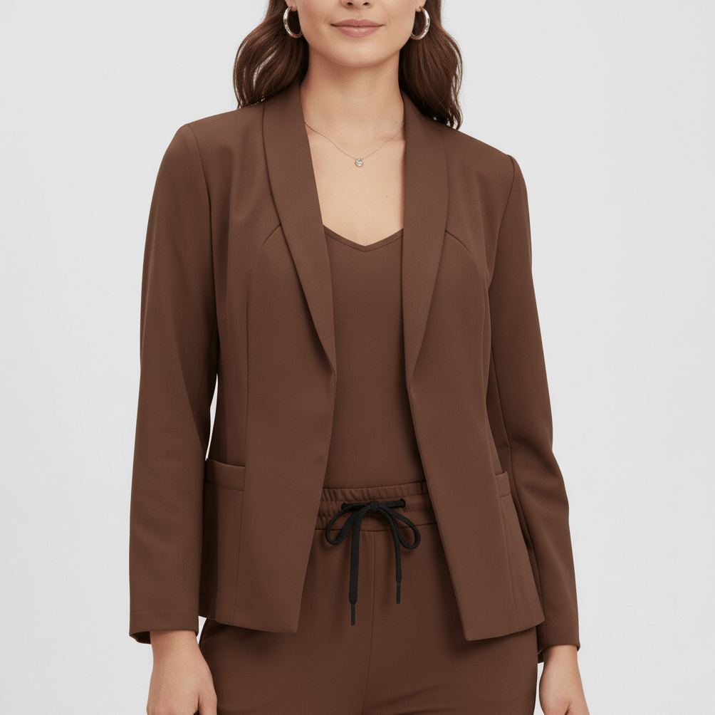 Zoya Two Piece Set Blazer and Jogger Pants for Women