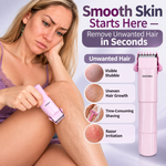 2-in-1 Double Head Electric Hair Remover | Painless Hair Removal in Seconds — Expert approved precision technology