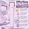 2-in-1 Double Head Electric Hair Remover | Painless Hair Removal in Seconds — Expert approved precision technology
