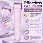 2-in-1 Double Head Electric Hair Remover | Painless Hair Removal in Seconds — Expert approved precision technology