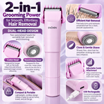 2-in-1 Double Head Electric Hair Remover | Painless Hair Removal in Seconds — Expert approved precision technology