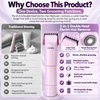 2-in-1 Double Head Electric Hair Remover | Painless Hair Removal in Seconds — Expert approved precision technology