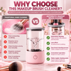Automatic Makeup Brush Cleaner | Pristine Professional Results in 60 Seconds — Clinically Proven Effective
