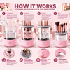 Automatic Makeup Brush Cleaner | Pristine Professional Results in 60 Seconds — Clinically Proven Effective