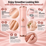 Double Head Electric Epilator | Smooth Skin That Lasts for Weeks — Easy Hair Removal at Home