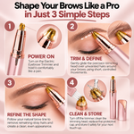 Electric Eyebrow Trimmer | Perfect Eyebrows in Minutes — Precision-Engineered for Flawless Results