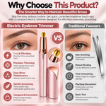Electric Eyebrow Trimmer | Perfect Eyebrows in Minutes — Precision-Engineered for Flawless Results