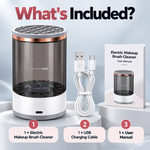Electric Makeup Brush Cleaner | Restore Your Brush Investment in Seconds — Professional-Grade Technology