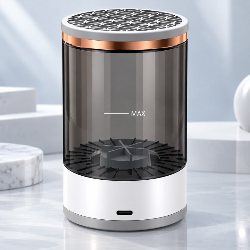 Electric Makeup Brush Cleaner | Restore Your Brush Investment in Seconds — Professional-Grade Technology