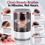 Electric Makeup Brush Cleaner | Restore Your Brush Investment in Seconds — Professional-Grade Technology
