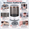 Electric Makeup Brush Cleaner | Restore Your Brush Investment in Seconds — Professional-Grade Technology