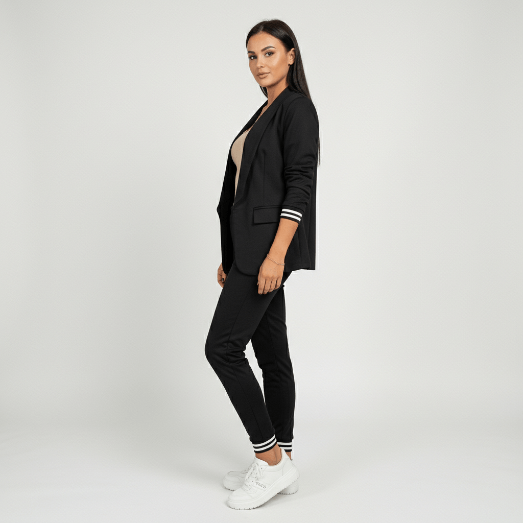 Aida Two Piece Set Blazer and Tapered Pants for Women