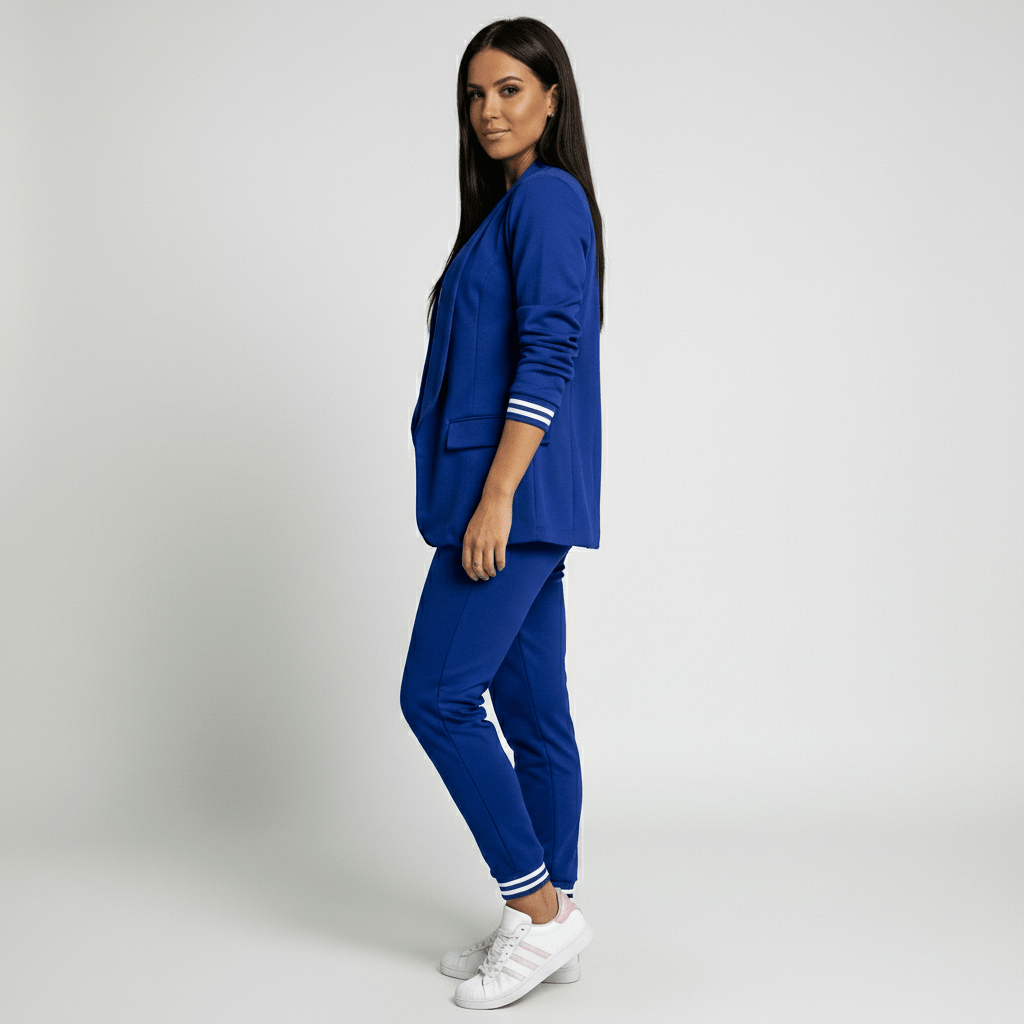 Aida Two Piece Set Blazer and Tapered Pants for Women