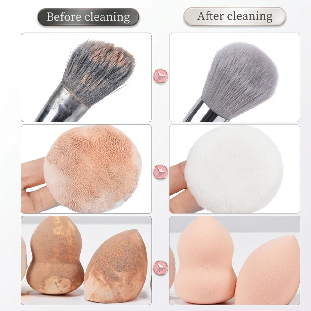 Makeup Brush Cleaning Bowl | Deep Cleans and Restores Brushes in 99% of Cases in Just 30 Seconds