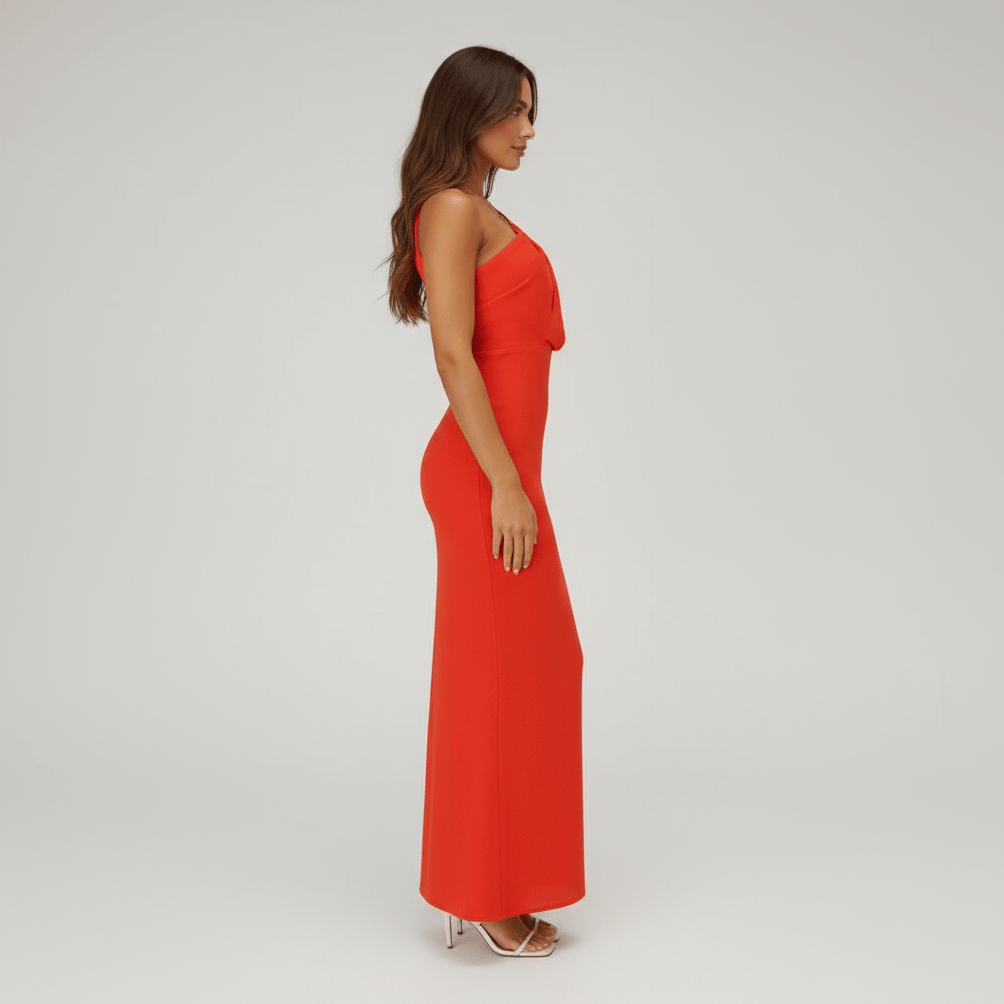Juliana Elegant Satin Wedding Guest Dress for Women