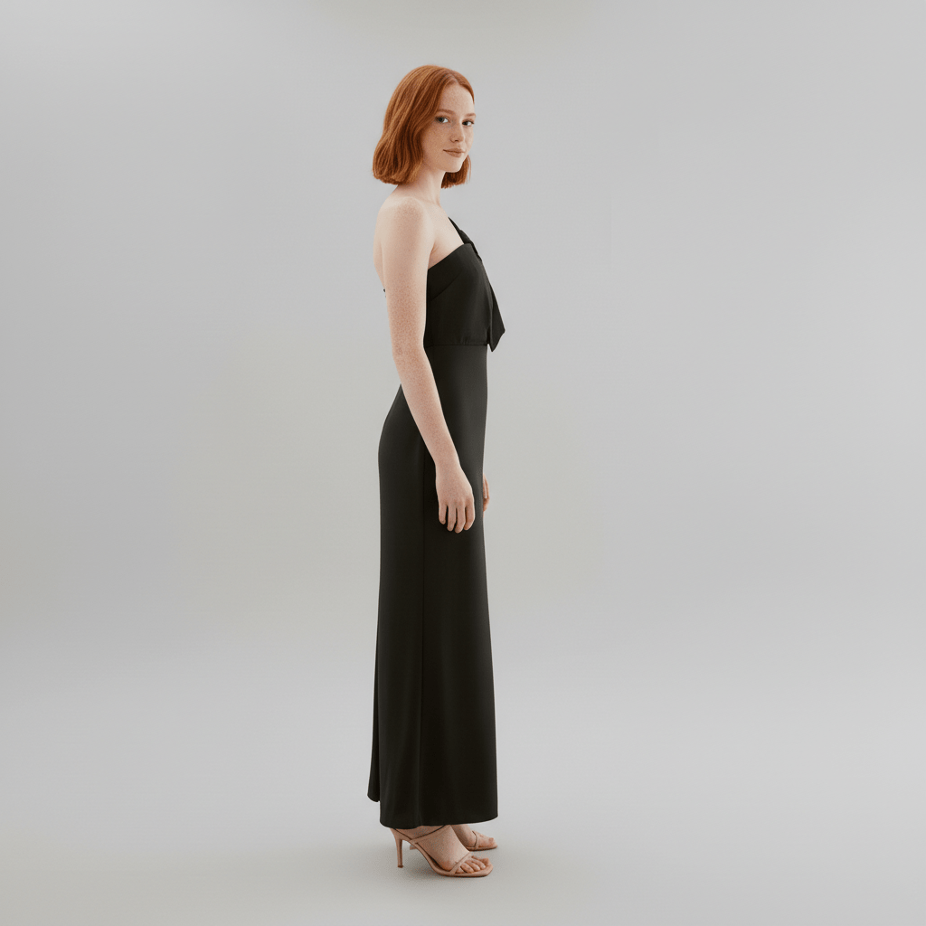 Juliana Elegant Satin Wedding Guest Dress for Women