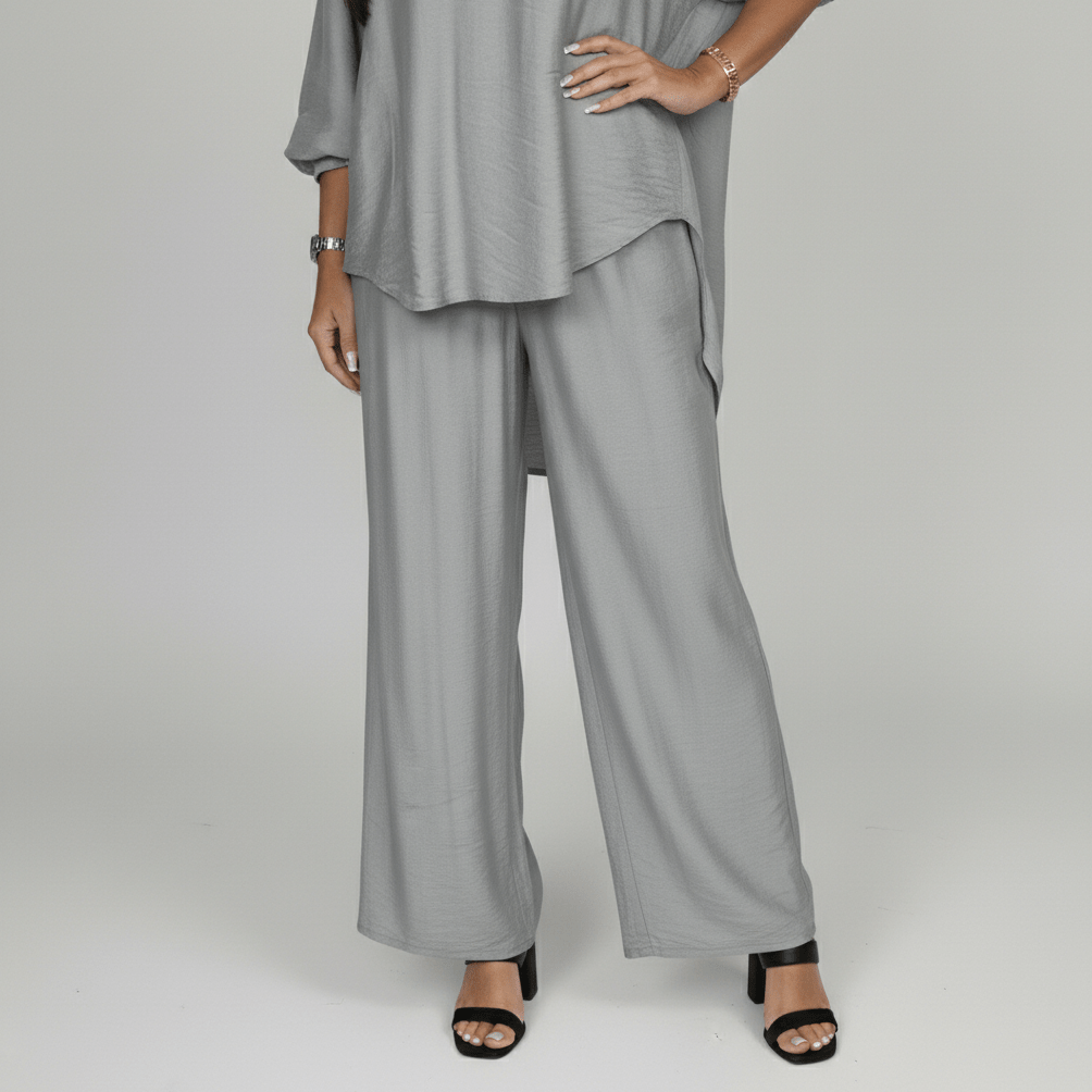 Susannah Two Piece Set Loose Top and Wide Leg Pants