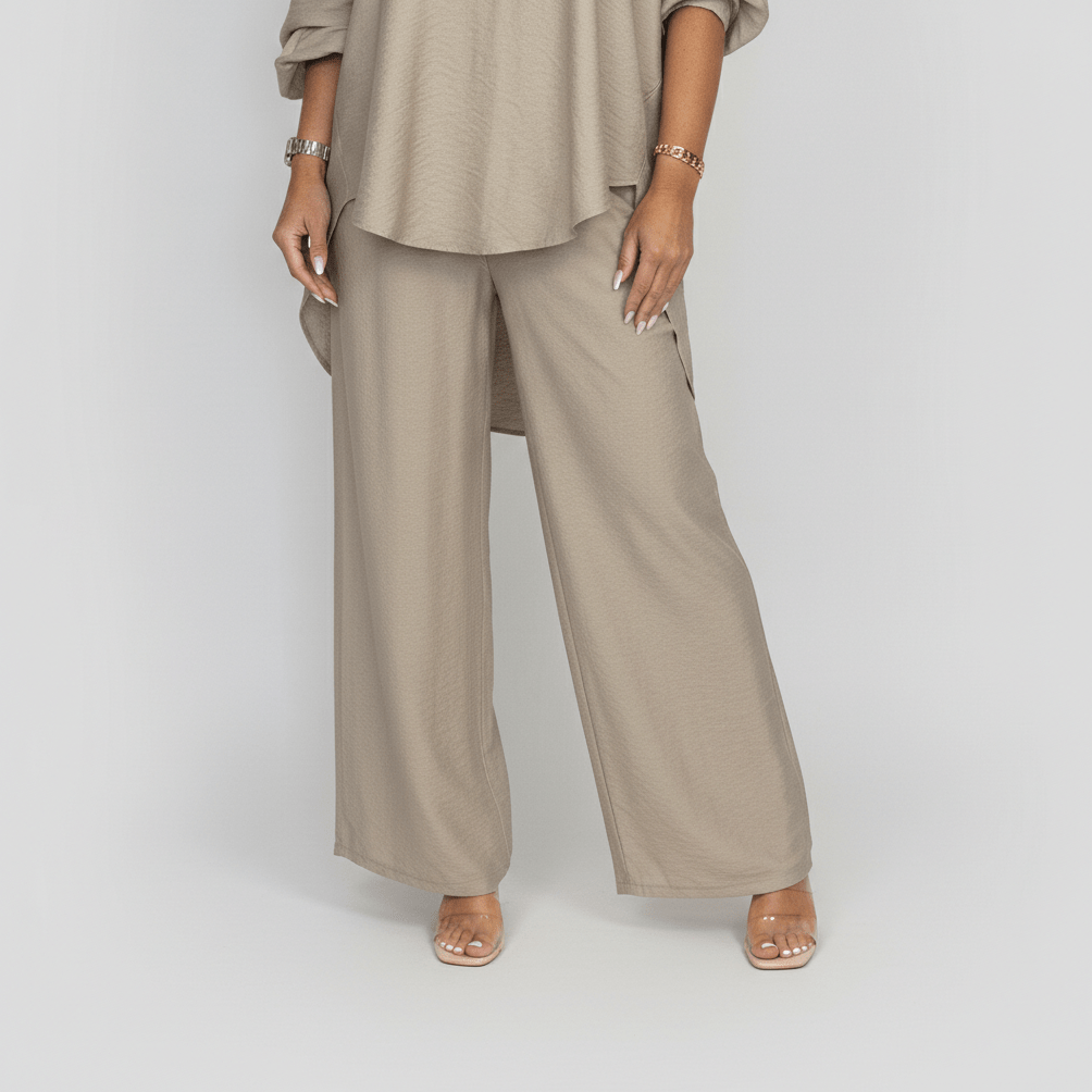 Susannah Two Piece Set Loose Top and Wide Leg Pants