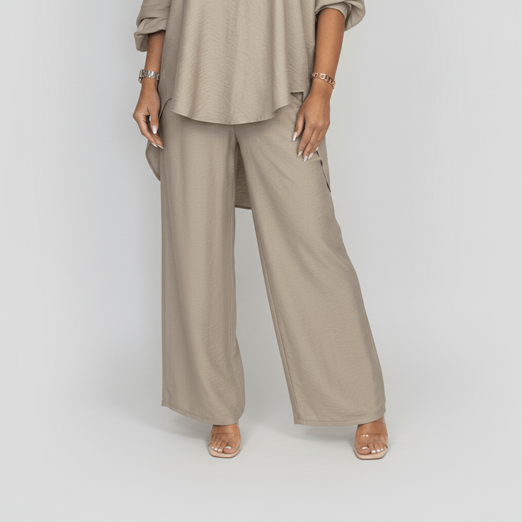 Susannah Two Piece Set Loose Top and Wide Leg Pants