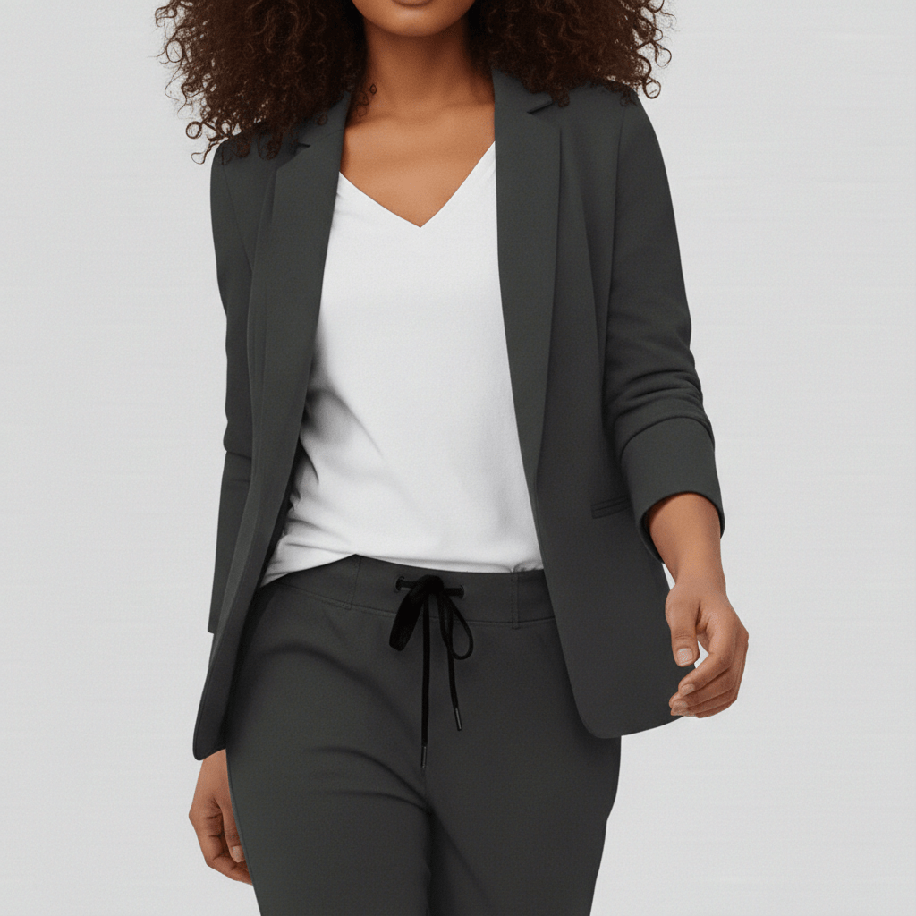 Zoya Two Piece Set Blazer and Jogger Pants for Women