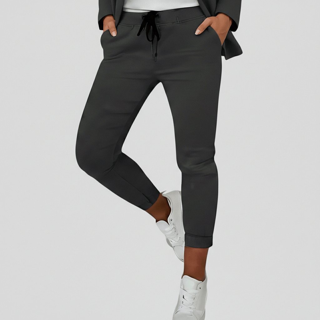 Zoya Two Piece Set Blazer and Jogger Pants for Women