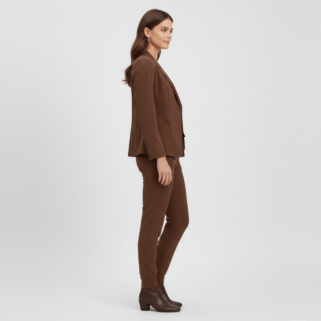 Zoya Two Piece Set Blazer and Jogger Pants for Women